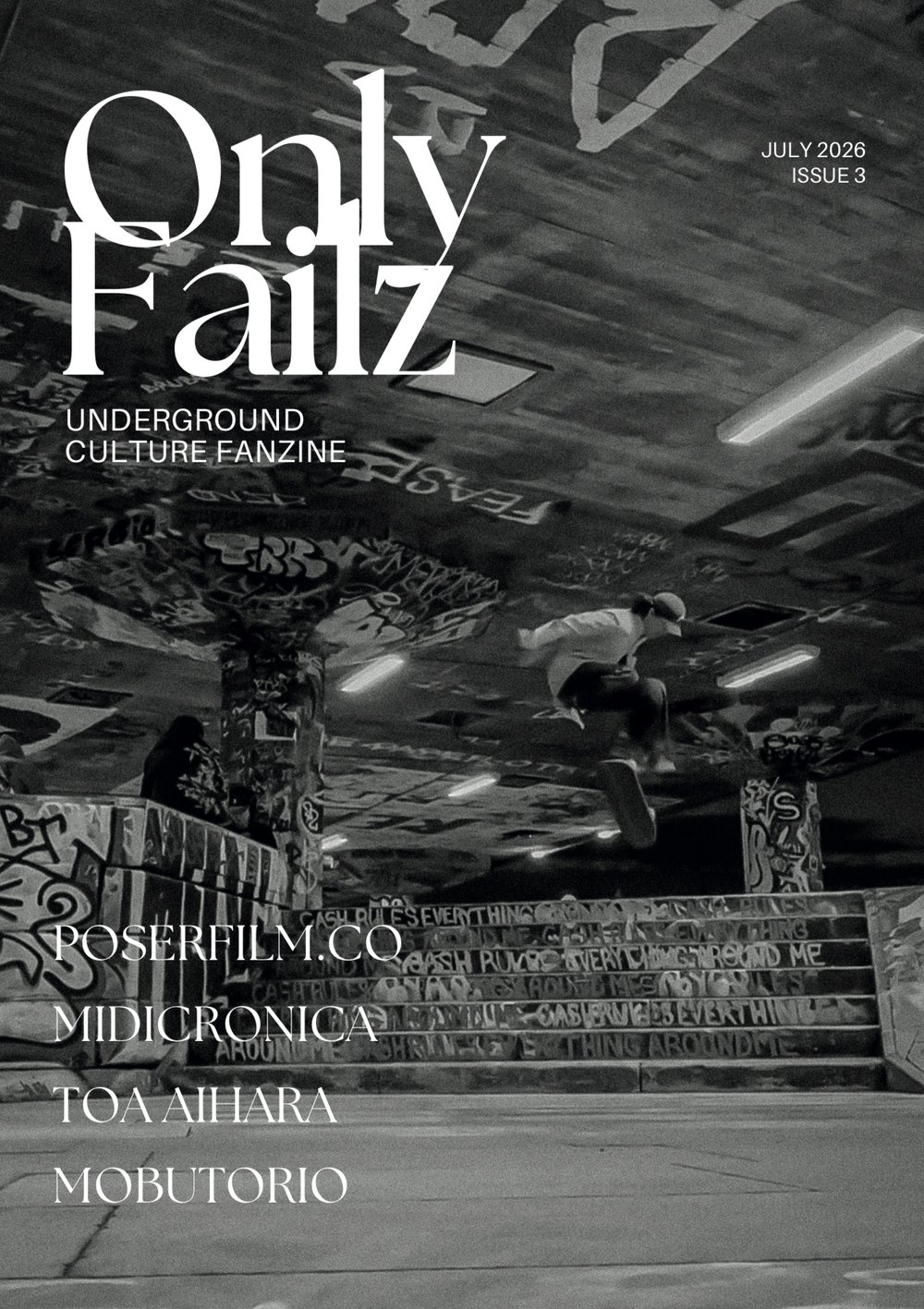 ONLY FAILZ Issue 03 cover