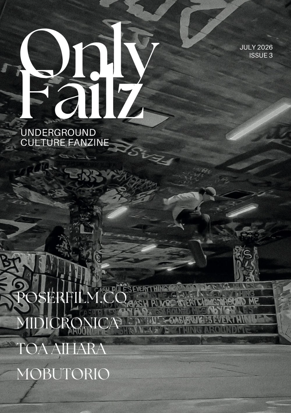 ONLY FAILZ Issue 03 cover